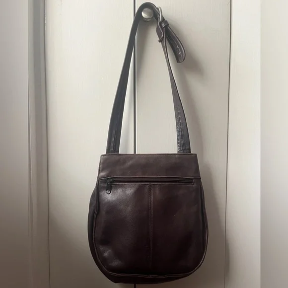 Vintage Tignanello Chocolate Brown Leather Bag - Picture 9 of 15